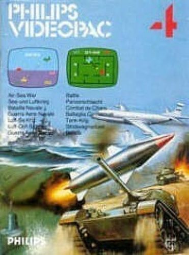 Philips Videopac - See- und Luftkrieg #4 (Modul) (gebraucht)