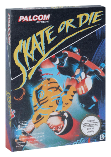 Skate Or Die [NES] Ersatzbox | Leerbox