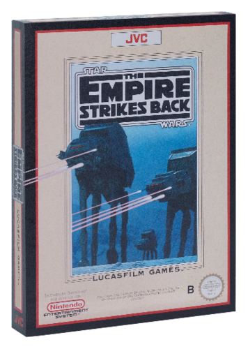 Star Wars - The Empire Strikes Back [NES] Ersatzbox | Leerbox