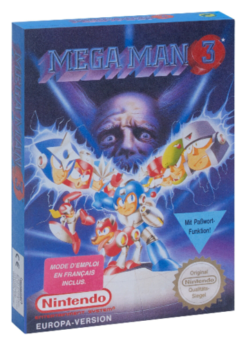 Mega Man 3 [NES] Ersatzbox | Leerbox