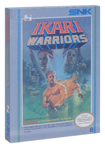 Ikari Warriors [NES] Ersatzbox | Leerbox