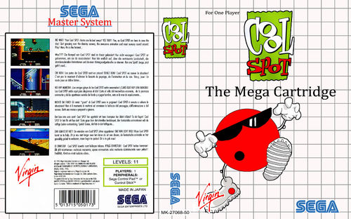 Coolspot - SEGA Master System Classic Replacement Game Cover